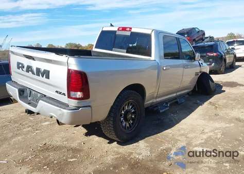 2018 Ram 1500 Sport из США, поврежденный, VIN 1C6RR7MT2JS291091